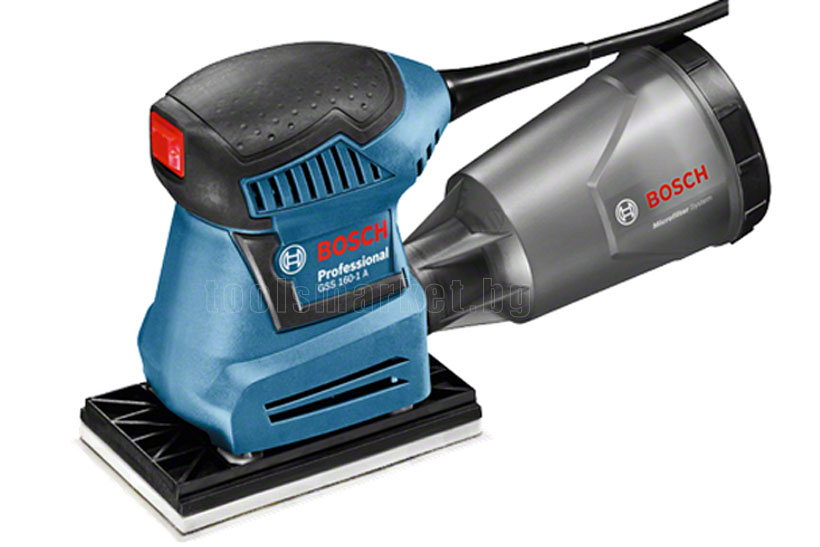 Нов Продукт Вибрационна шлифовъчна машина Bosch GSS 160-1 A 
